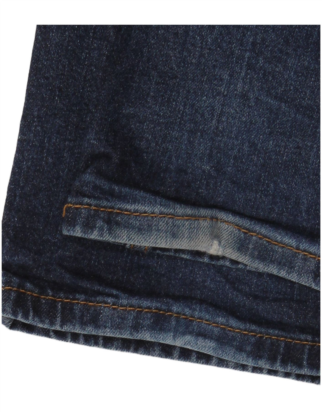 LEVI'S Masculino 514 Straight Jeans W38 L34 Azul Algodão