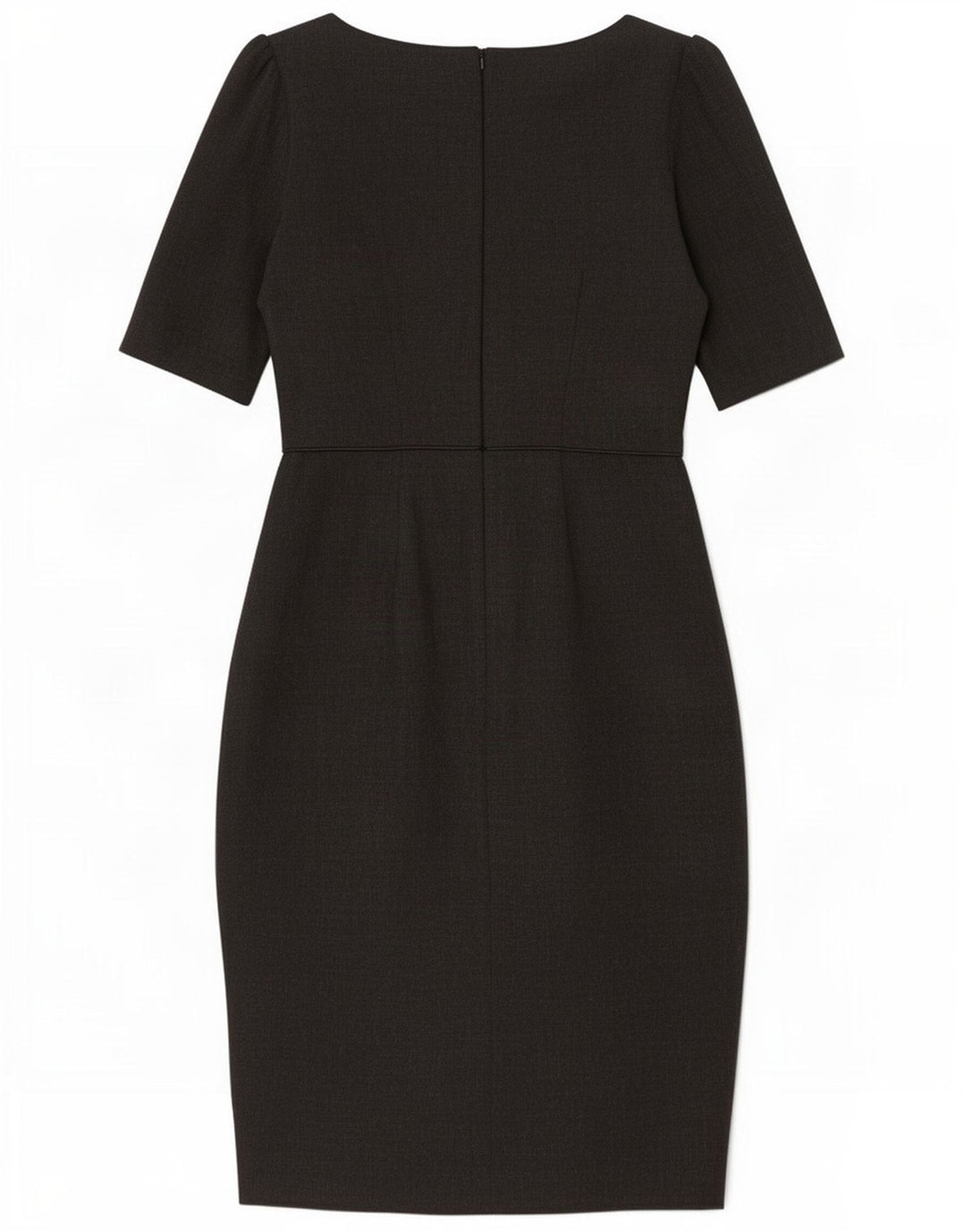 Vestido bainha feminino Oasis Reino Unido 12 poliéster cinza médio
