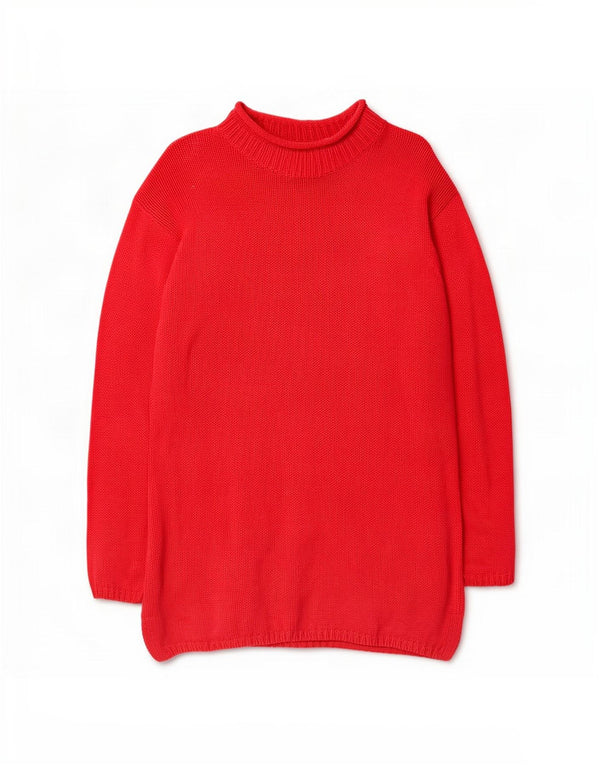 Vestido feminino Marks & Spencer St. Michael Jumper Reino Unido 12 vermelho médio