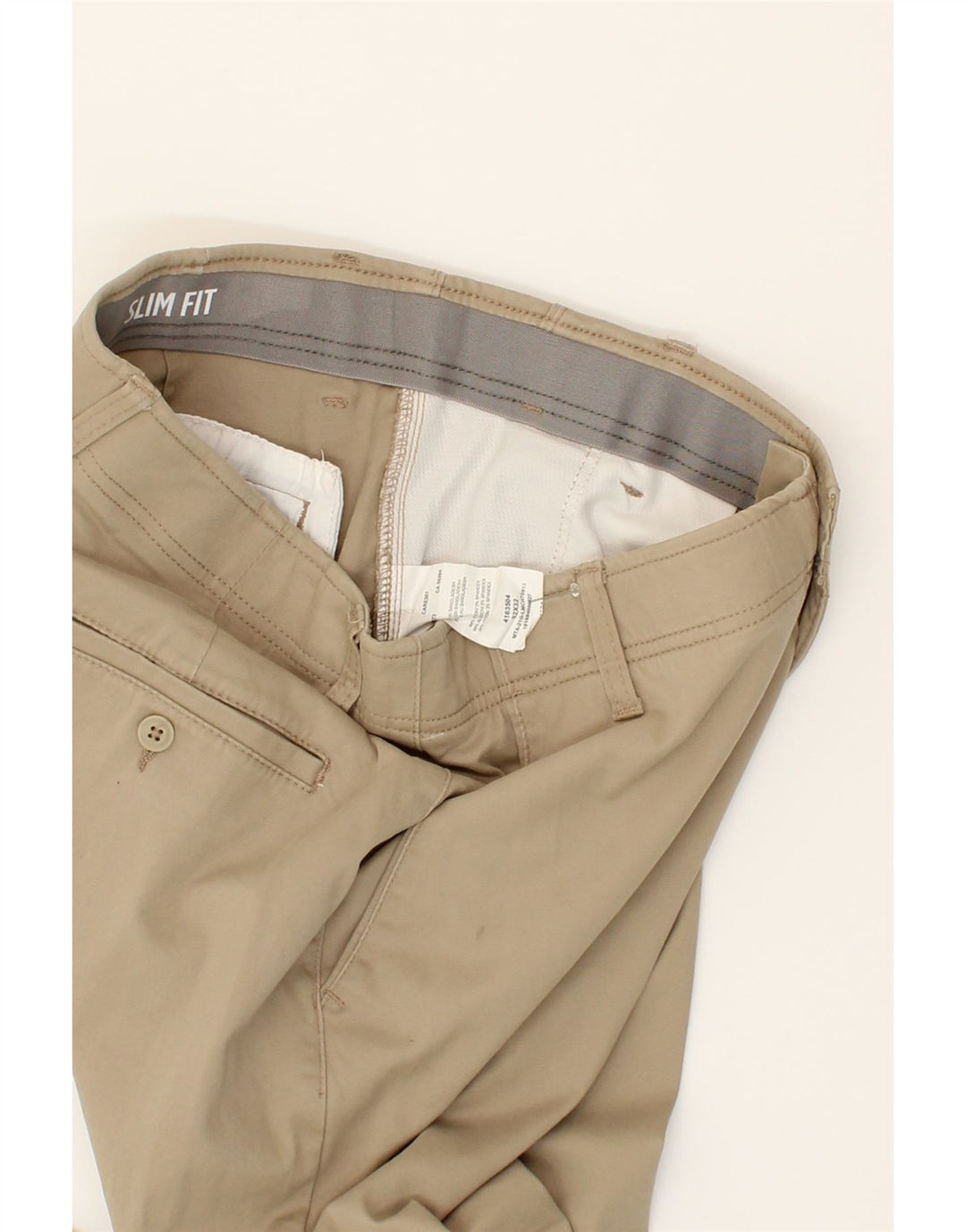 LEE Mens Slim Fit Chino Trousers W32 L32 Beige Cotton Vintage Lee and Second-Hand Lee from Messina Hembry 