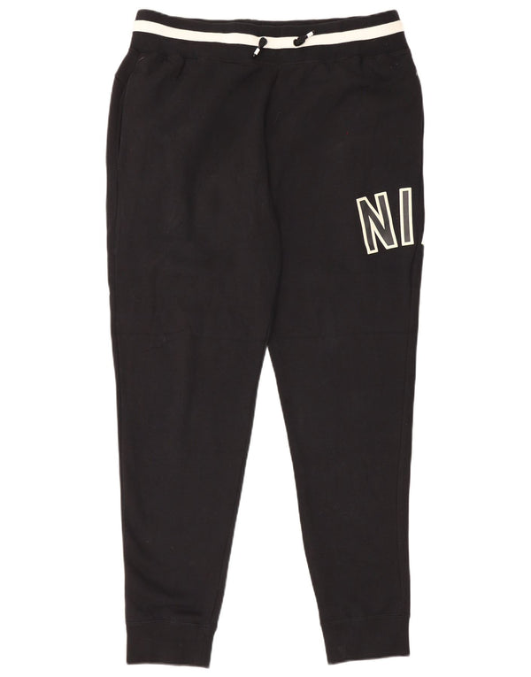 Calça esportiva masculina Nike Graphic Joggers XL preto colorblock algodão