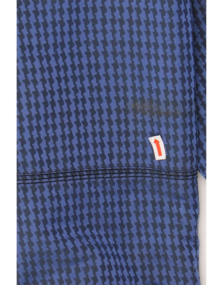 Jaqueta corta-vento feminina PROLINE UK 18 XL azul Houndstooth