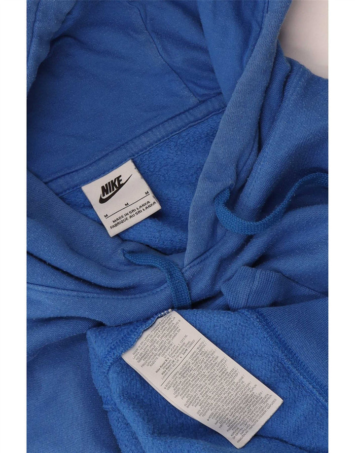 Nike Mens Hoodie Jumper Médio Algodão Azul