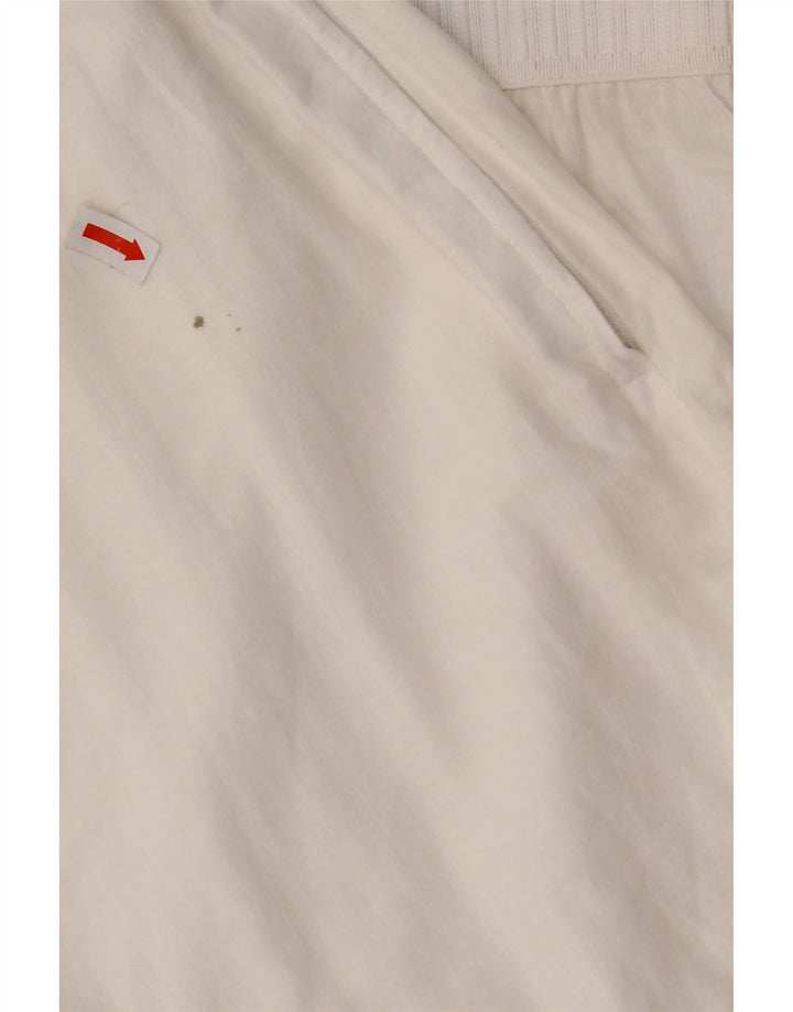 Saia evasê feminina VINTAGE W26 pequena branca