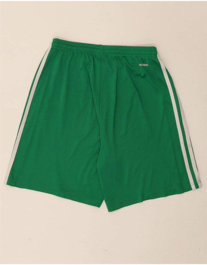 Adidas Mens Aeroready Sport Shorts Poliéster Verde Médio
