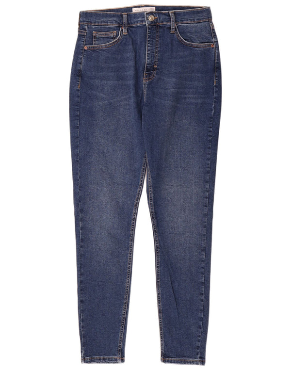 TOPSHOP Jeans femininos Jamie Skinny W30 L28 algodão azul