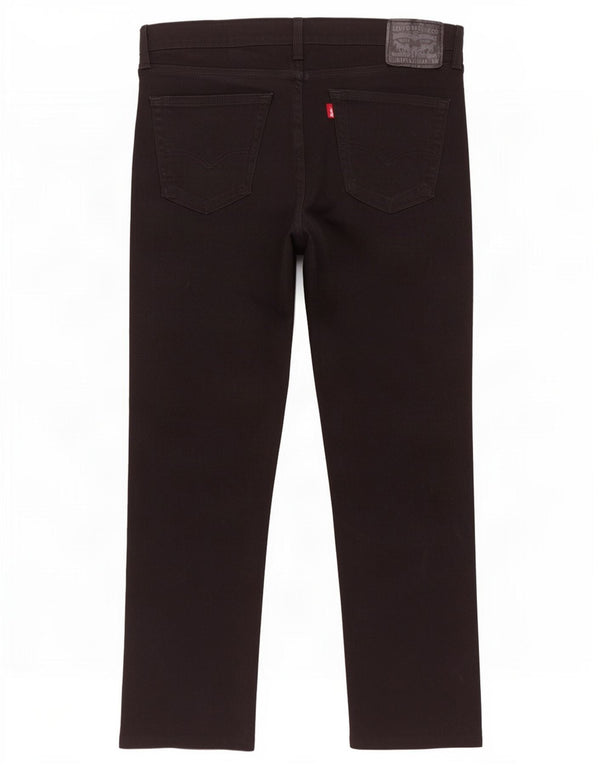 Levi's Masculino 511 Slim Jeans W38 L30 Algodão Preto