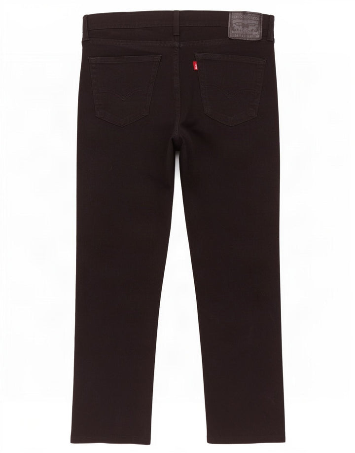 Levi's Masculino 511 Slim Jeans W38 L30 Algodão Preto
