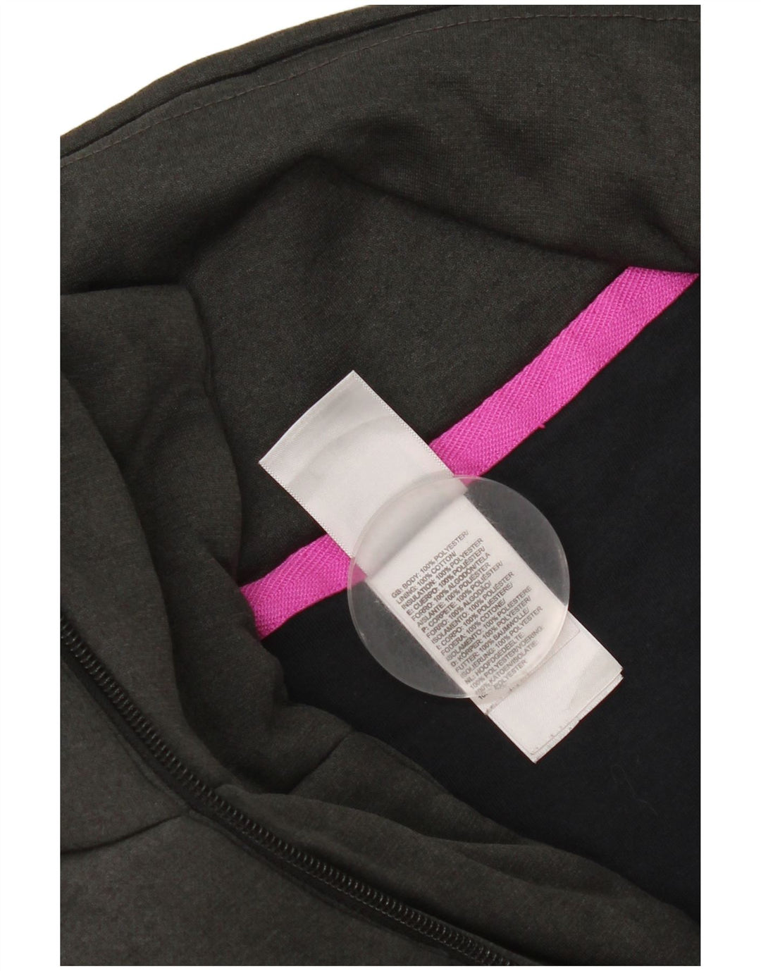 Colete acolchoado feminino The North Face UK 16 grande poliéster cinza