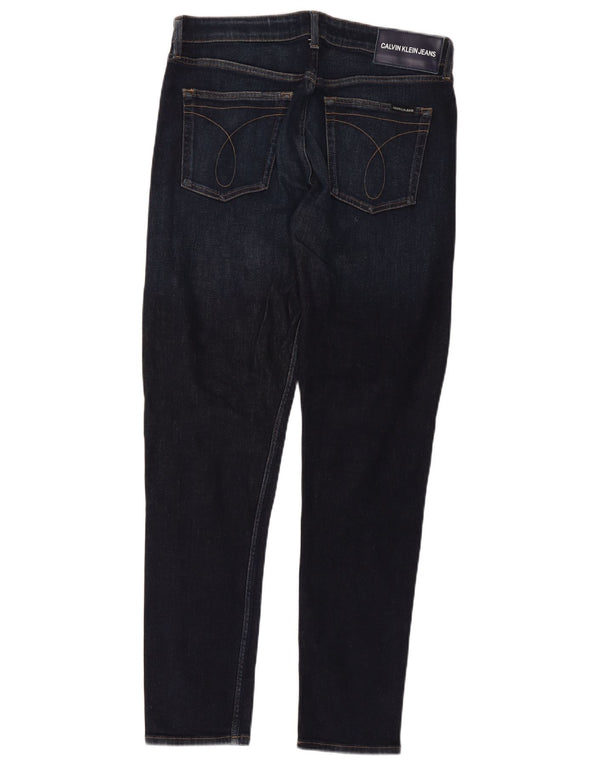 Calvin Klein Jeans Skinny Masculino W32 L32 Azul Marinho Algodão