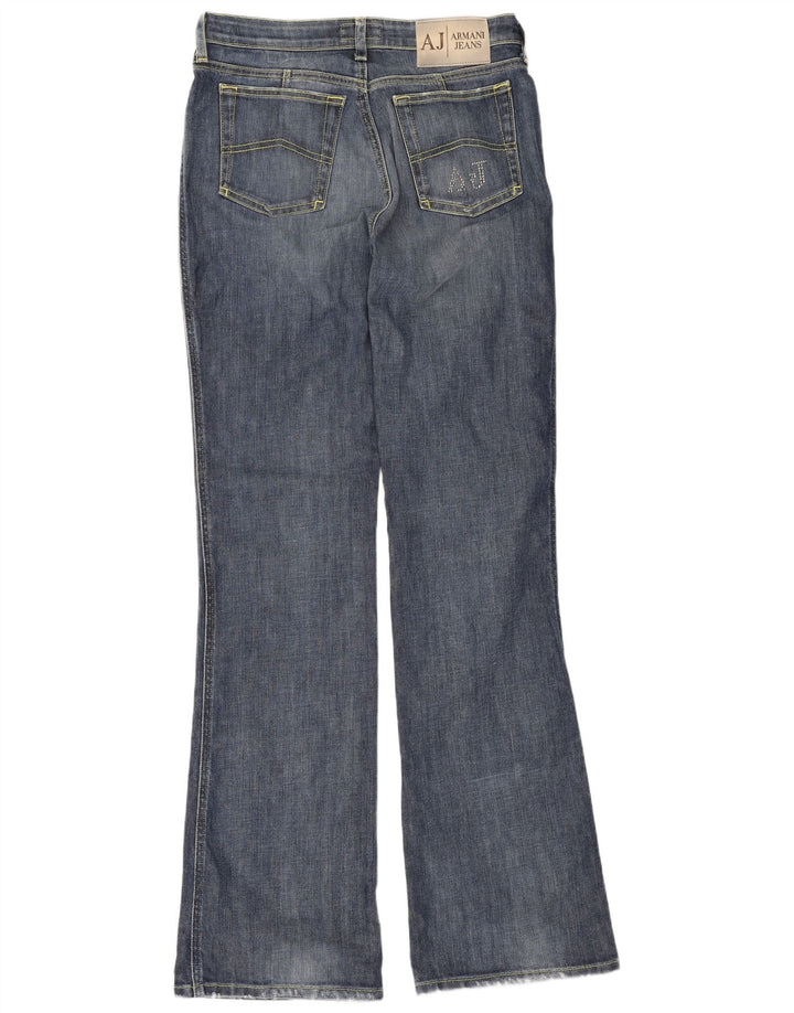 Calça jeans feminina Armani W30 L35 azul algodão