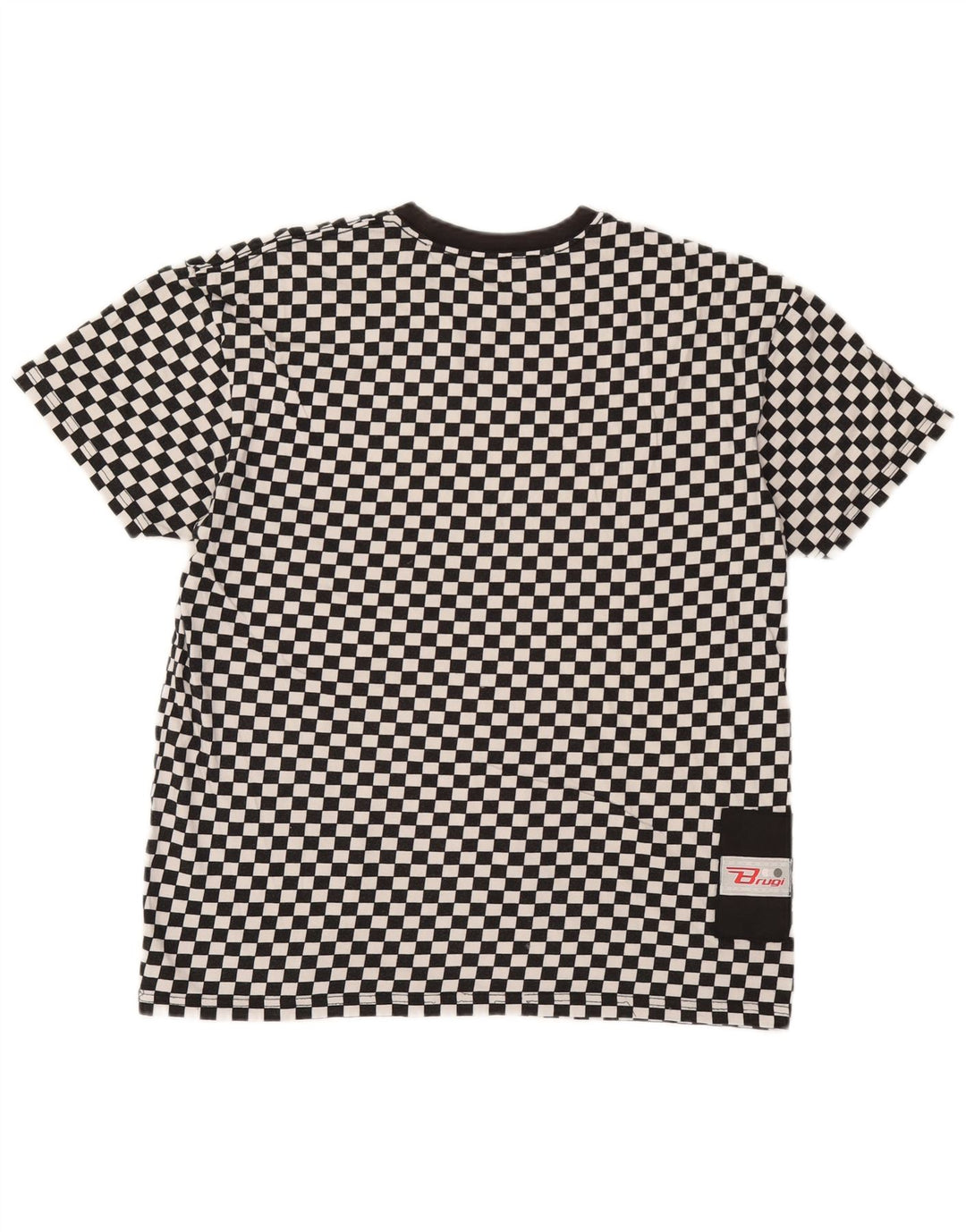 Camiseta masculina Vans Top XL preta geométrica