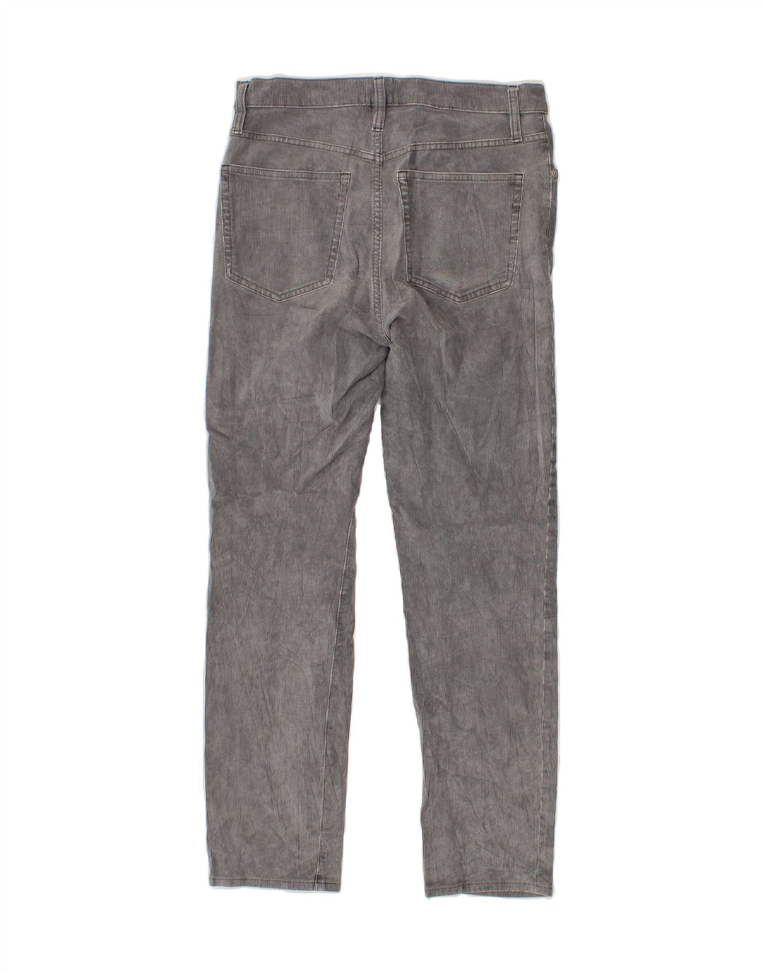 J. CREW Womens Slim Corduroy Trousers W28 L27 Grey Cotton Vintage J. Crew and Second-Hand J. Crew from Messina Hembry 