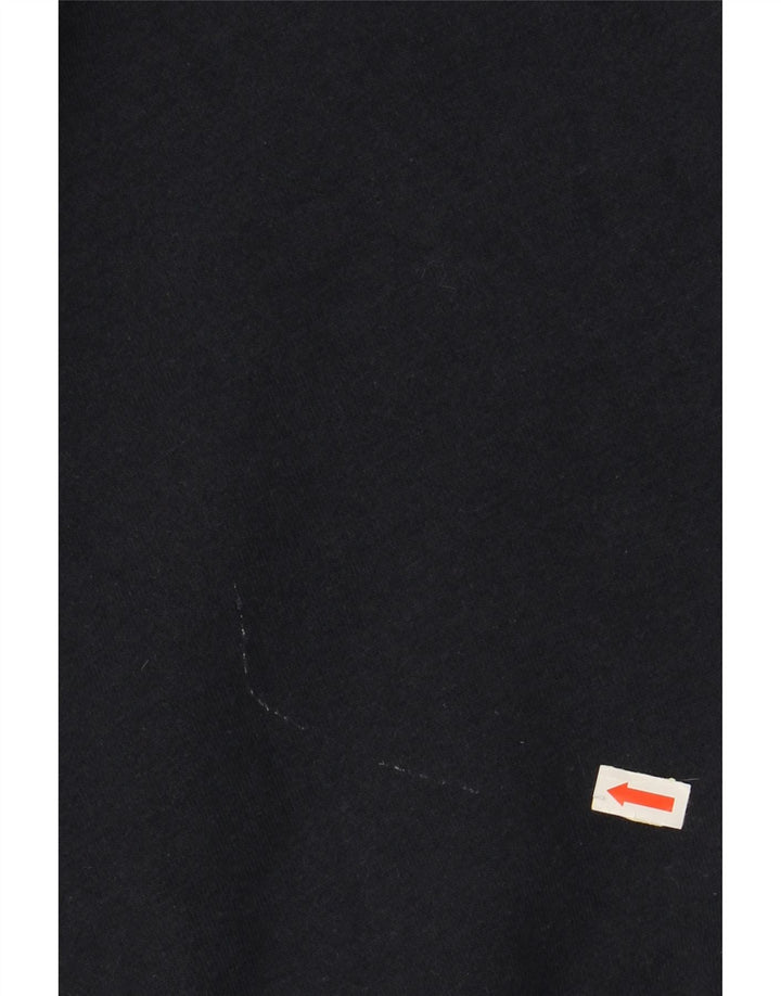 Suéter masculino SUPERDRY com capuz e zíper grande algodão azul marinho