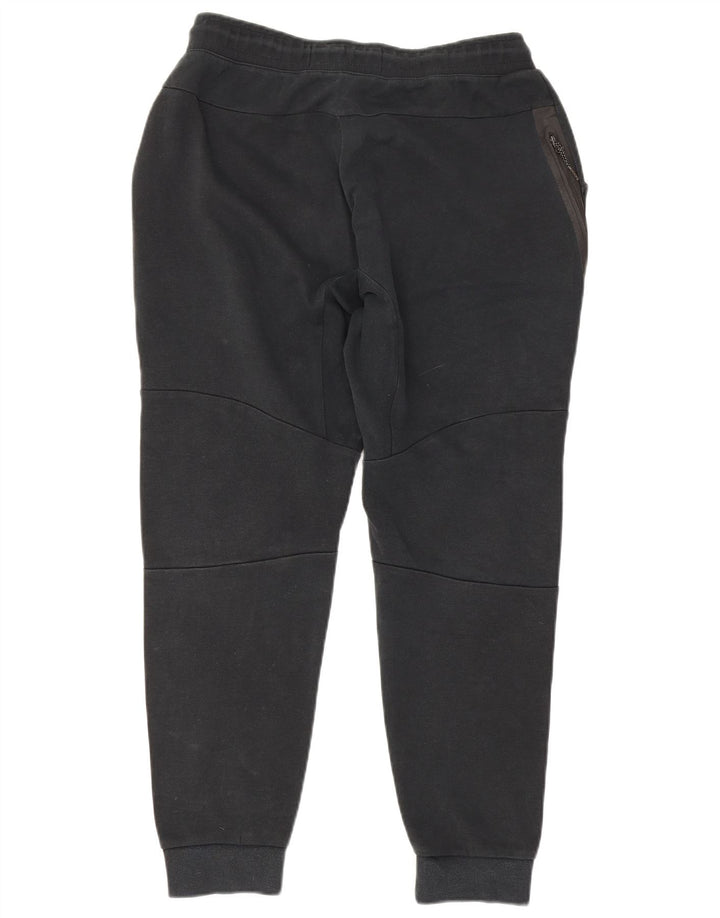 Calça de treino masculina Nike joggers grande algodão preto