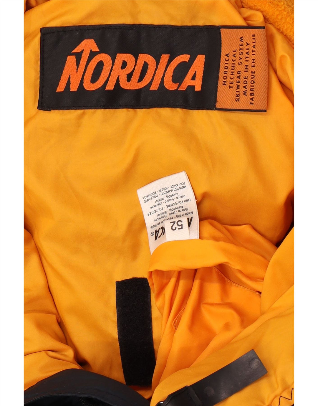 Jaqueta de esqui com capuz masculina Nordica IT 52 XL azul marinho poliéster