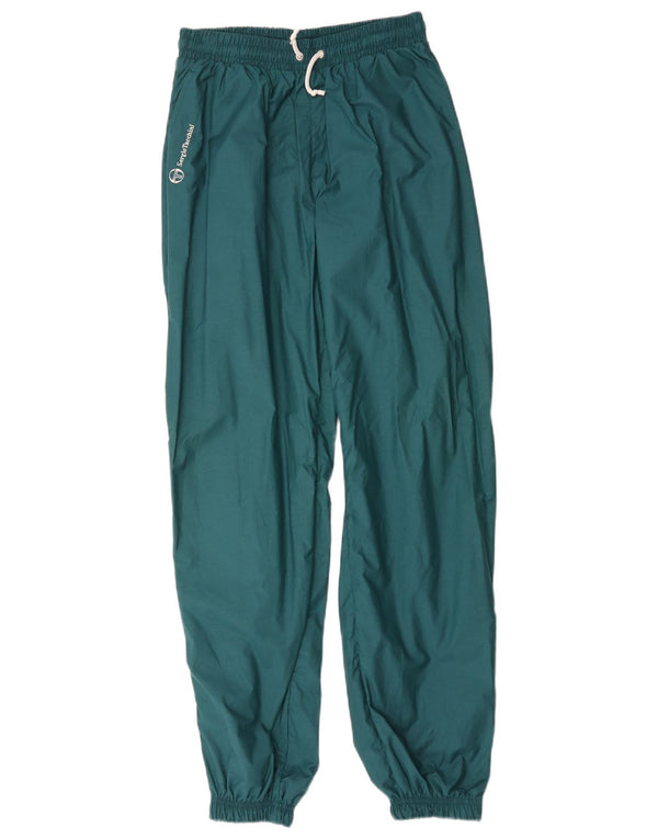 Sergio Tacchini Calça de treino masculina Joggers IT 48 algodão verde médio