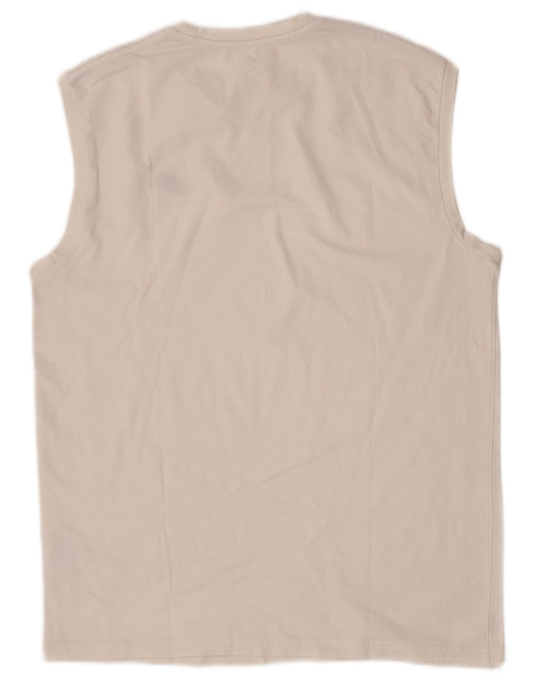 Colete Nike Masculino Top UK 42/44 Grande Algodão Branco