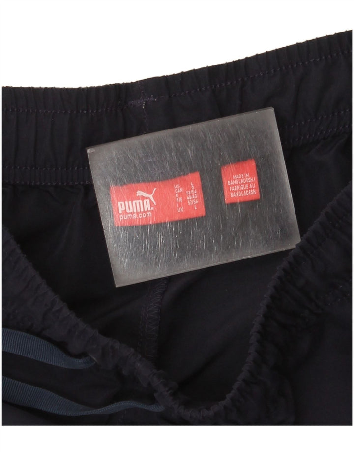 Puma Mens Bermuda Sport Shorts Grande Azul Marinho