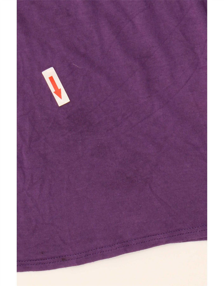 Liu Jo Blusa feminina sem mangas Top IT 44 Médio Roxo Modal