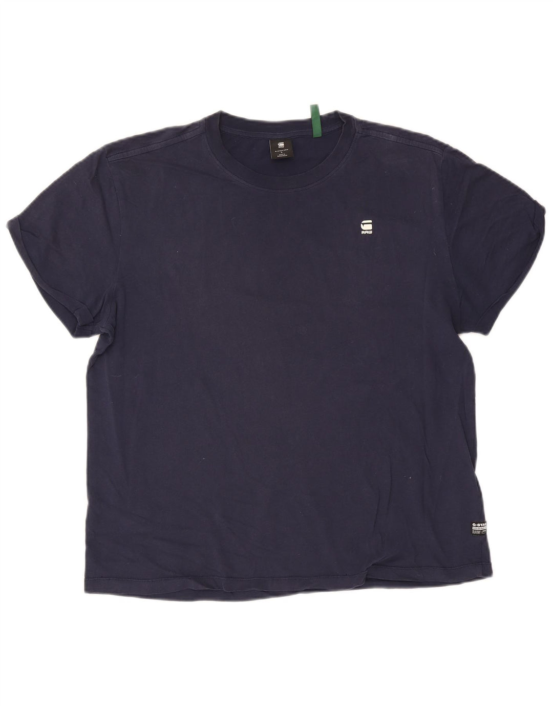 Camiseta masculina G-Star grande azul marinho
