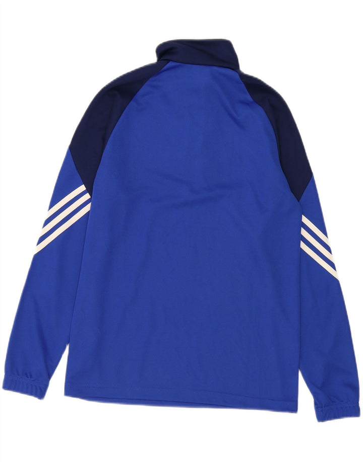 Adidas Meninos Climalite Pullover Treino Top 13-14 Anos XL Azul