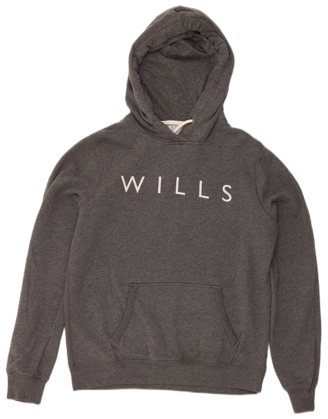 Jack Wills feminino gráfico clássico ajuste moletom jumper Reino Unido 12 cinza médio