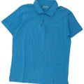 Camisa polo masculina Lotto grande algodão azul