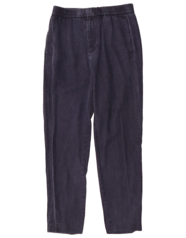 Calça Chino masculina reta Cos EU 48 médio W30 L29 azul marinho Lyocell