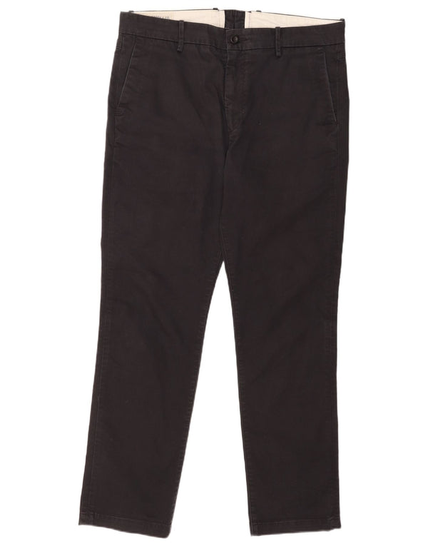 Calça jeans masculina slim Levi's W36 L32 algodão preto