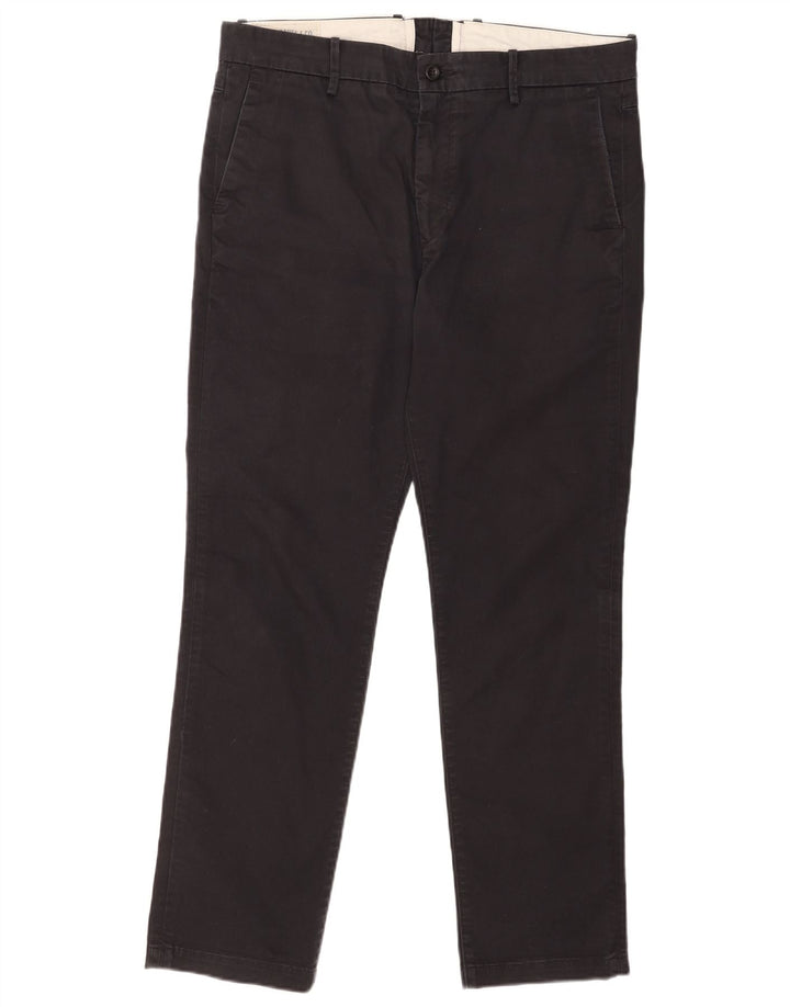 Calça jeans masculina slim Levi's W36 L32 algodão preto