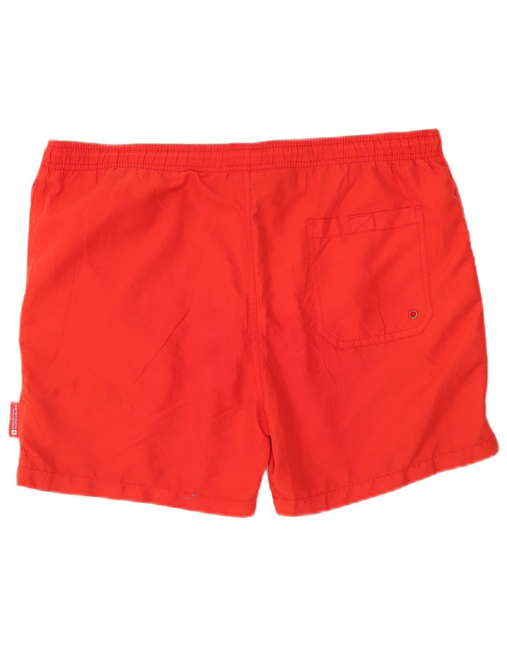 Shorts de natação masculino Mountain Warehouse poliéster vermelho médio