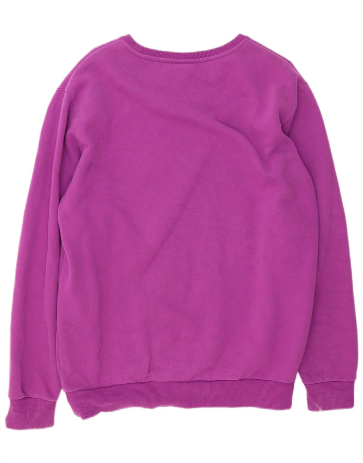 Ellesse moletom masculino jumper médio algodão roxo