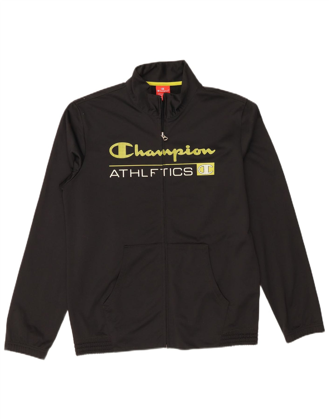 Jaqueta Champion Boys Graphic Treino Top 15-16 Anos 2XL Poliéster Preto