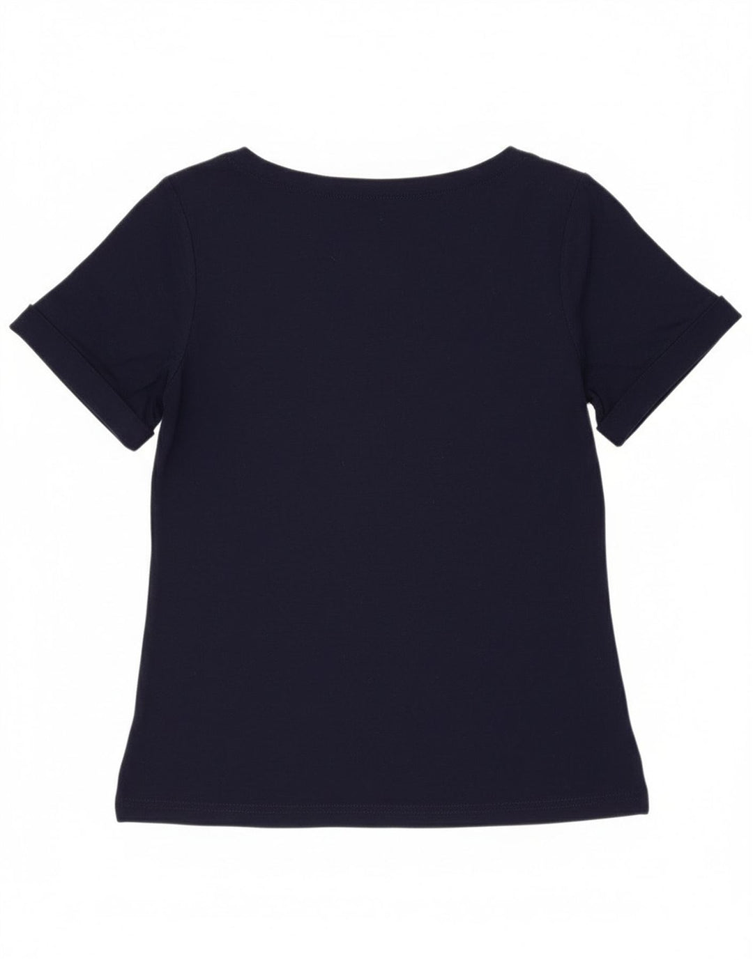 Blusa feminina Ralph Lauren UK 10 pequena azul marinho
