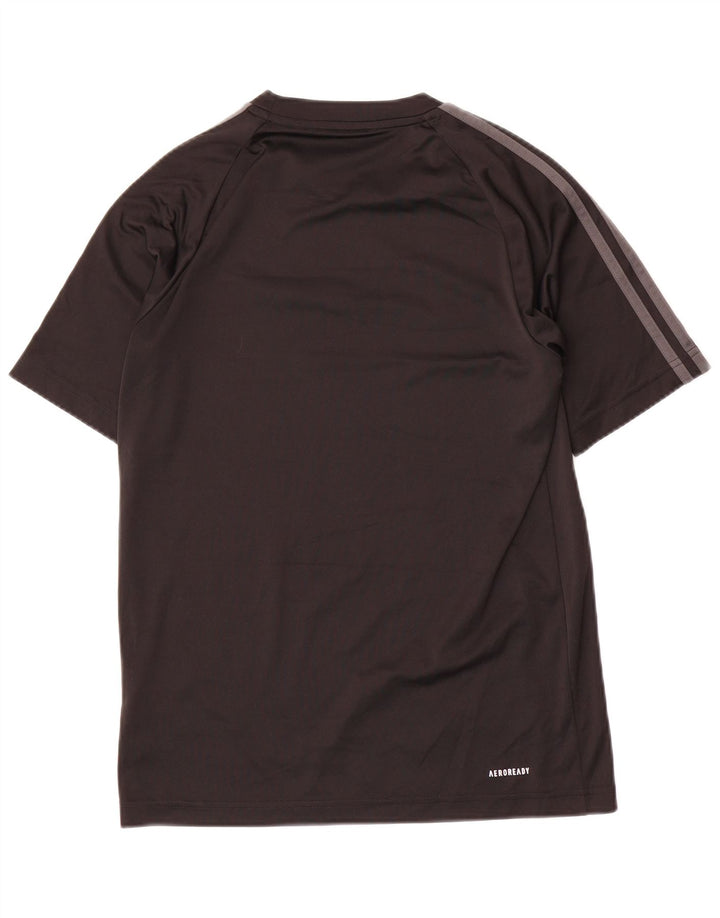 Adidas Mens Aeroready Camiseta Top XS Poliéster Preto
