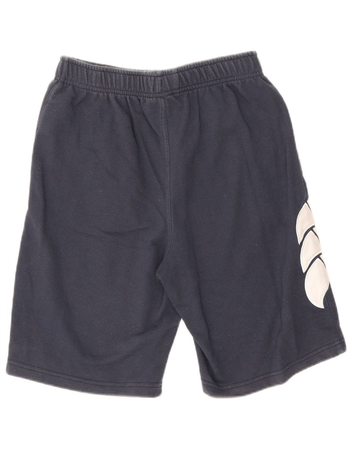 Shorts esportivos masculinos Canterbury, pequeno, azul marinho, algodão