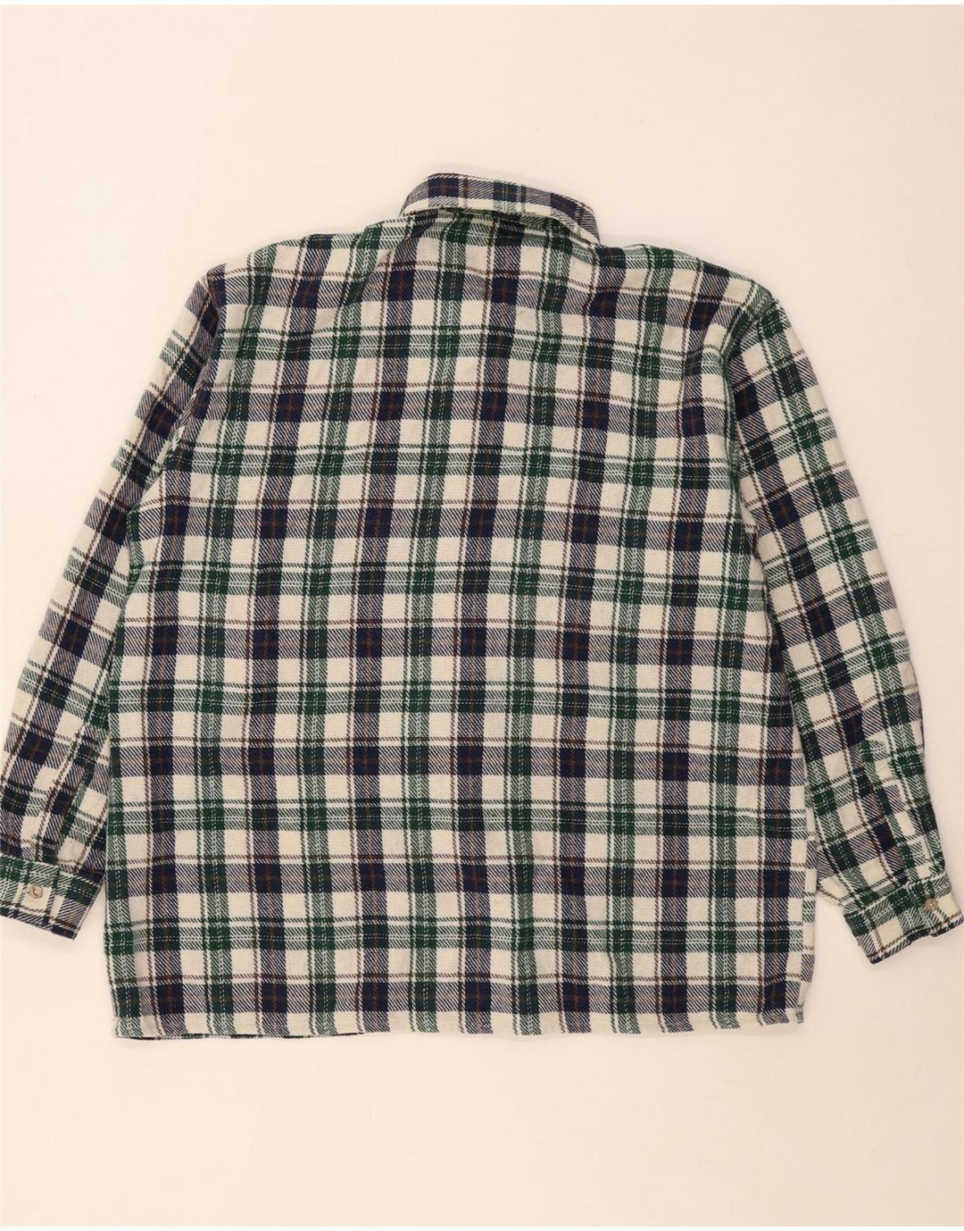 Camisa masculina vintage de flanela XL xadrez multicolorida