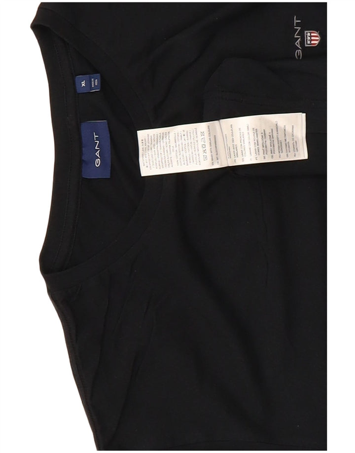 Camiseta masculina Gant Top XL algodão azul marinho