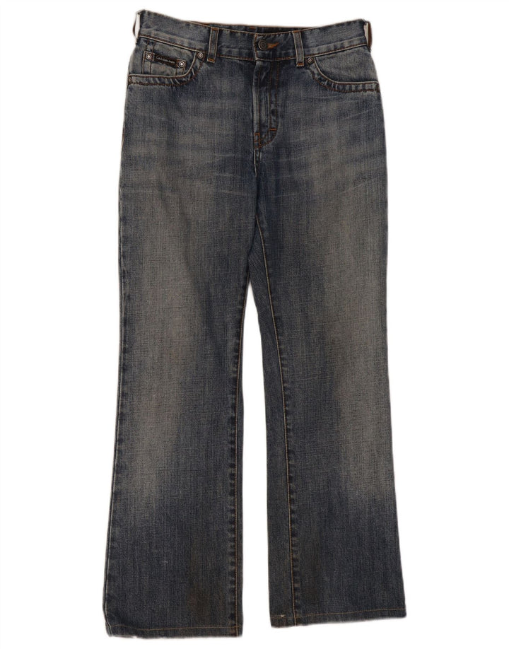 Calça jeans feminina Calvin Klein Bootcut W27 L27 azul algodão
