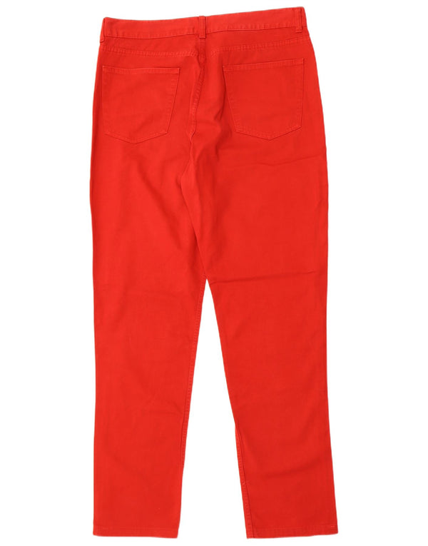 Calça casual masculina Playlife cônica IT 52 XL W32 L31 algodão vermelho