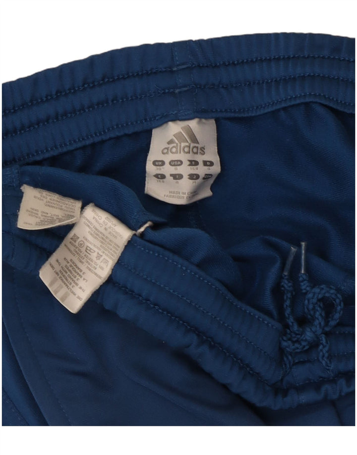 Adidas Mens Treino Calça Joggers Médio Azul Poliéster