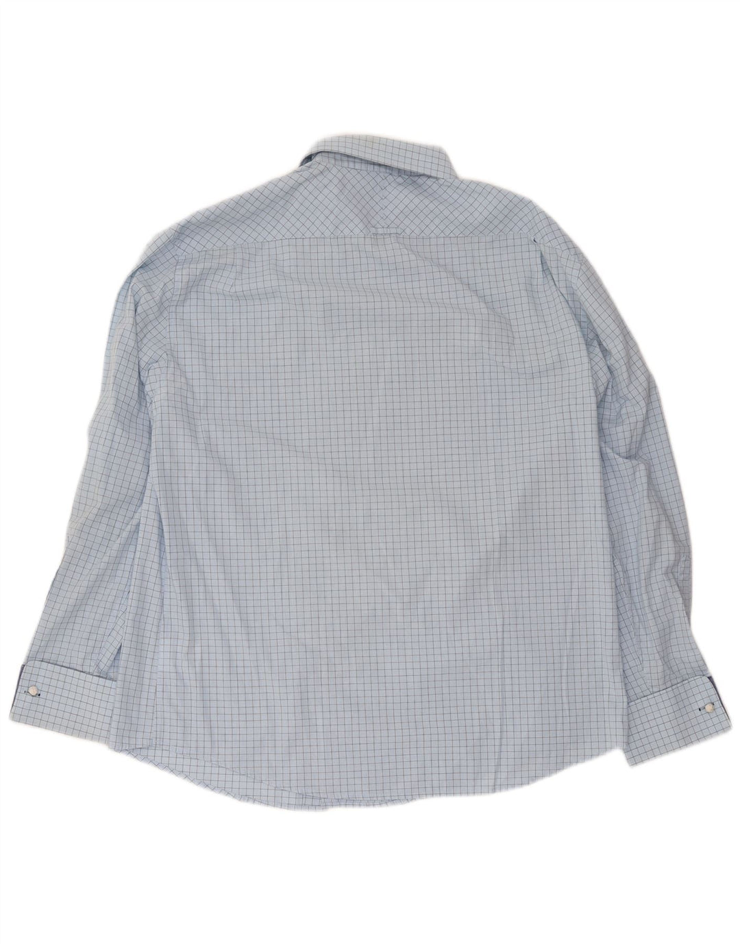 Camisa formal masculina Ben Sherman XL azul xadrez algodão