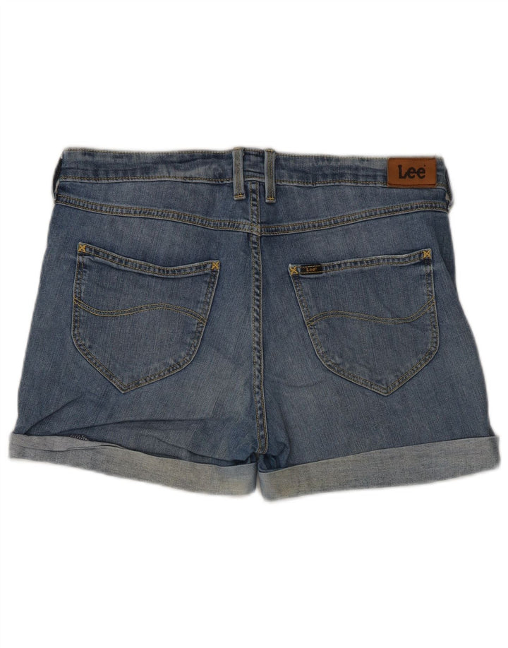 Shorts jeans Logger feminino LEE W31 algodão azul médio