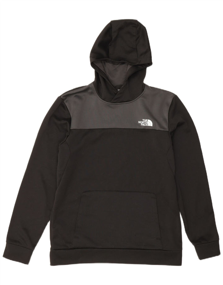 Moletom com capuz masculino The North Face médio preto colorblock poliéster
