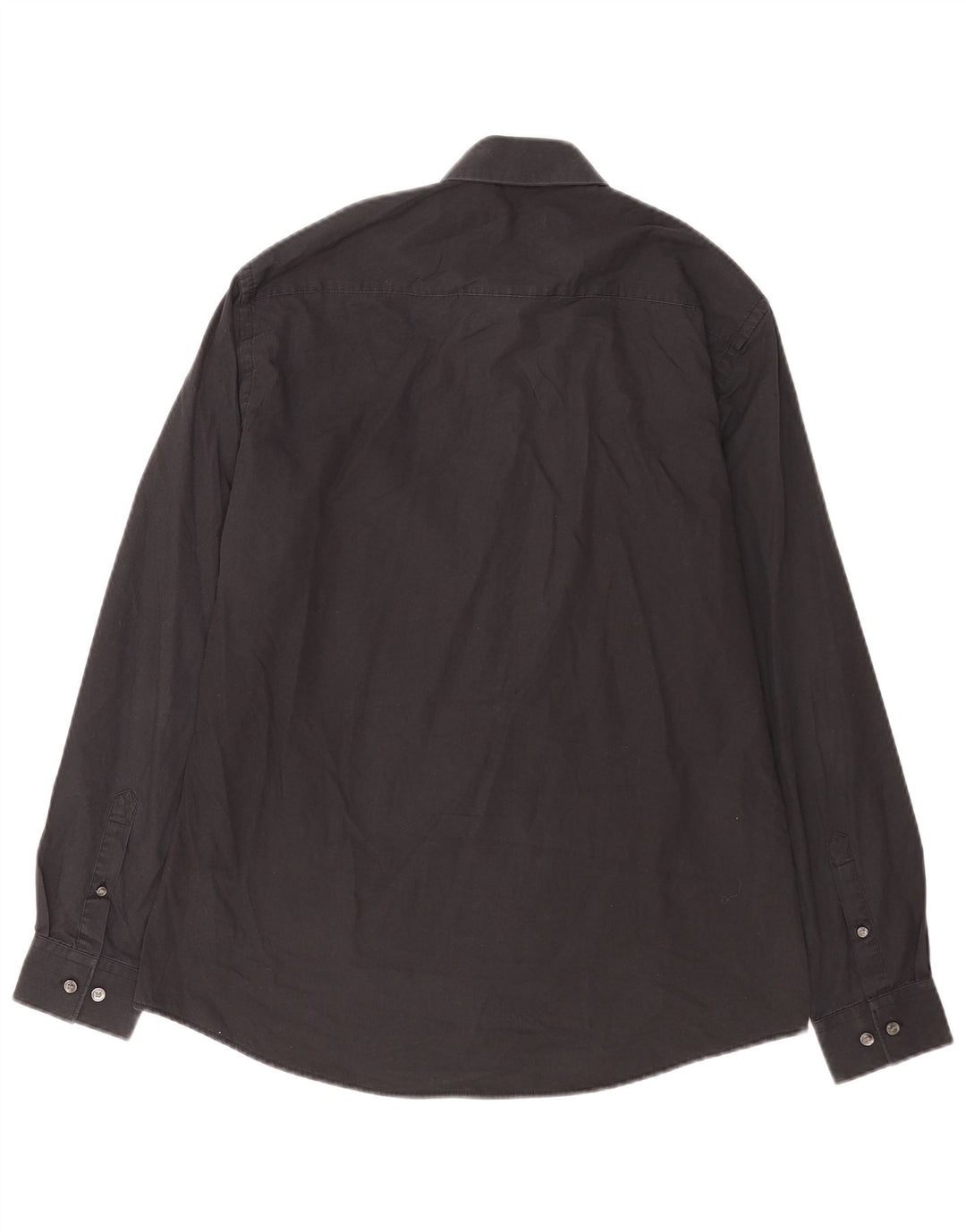 Camisa masculina French Connection grande algodão preto