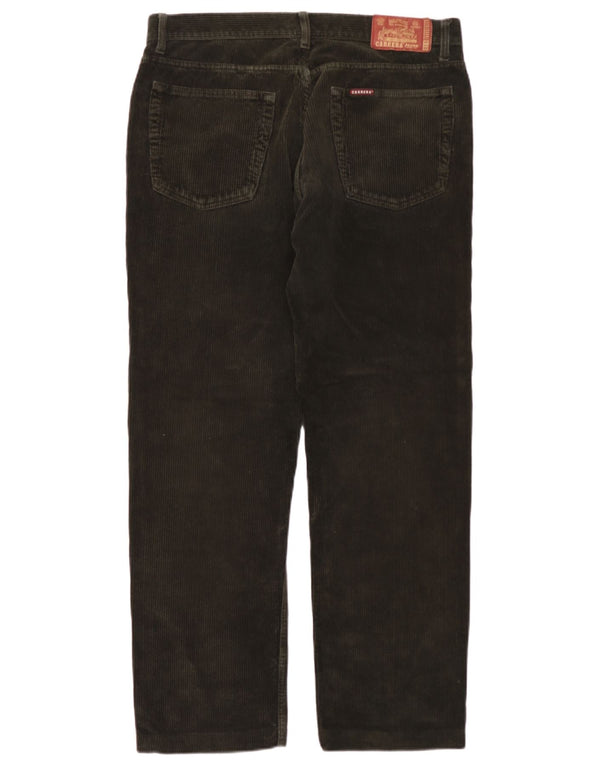 Calça masculina Carrera 700 Regular Fit veludo IT 52 XL W36 L30 verde