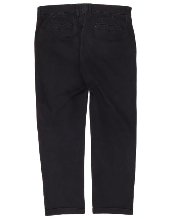 Fay Calça Chino Masculina Reta W36 L28 Algodão Azul Marinho