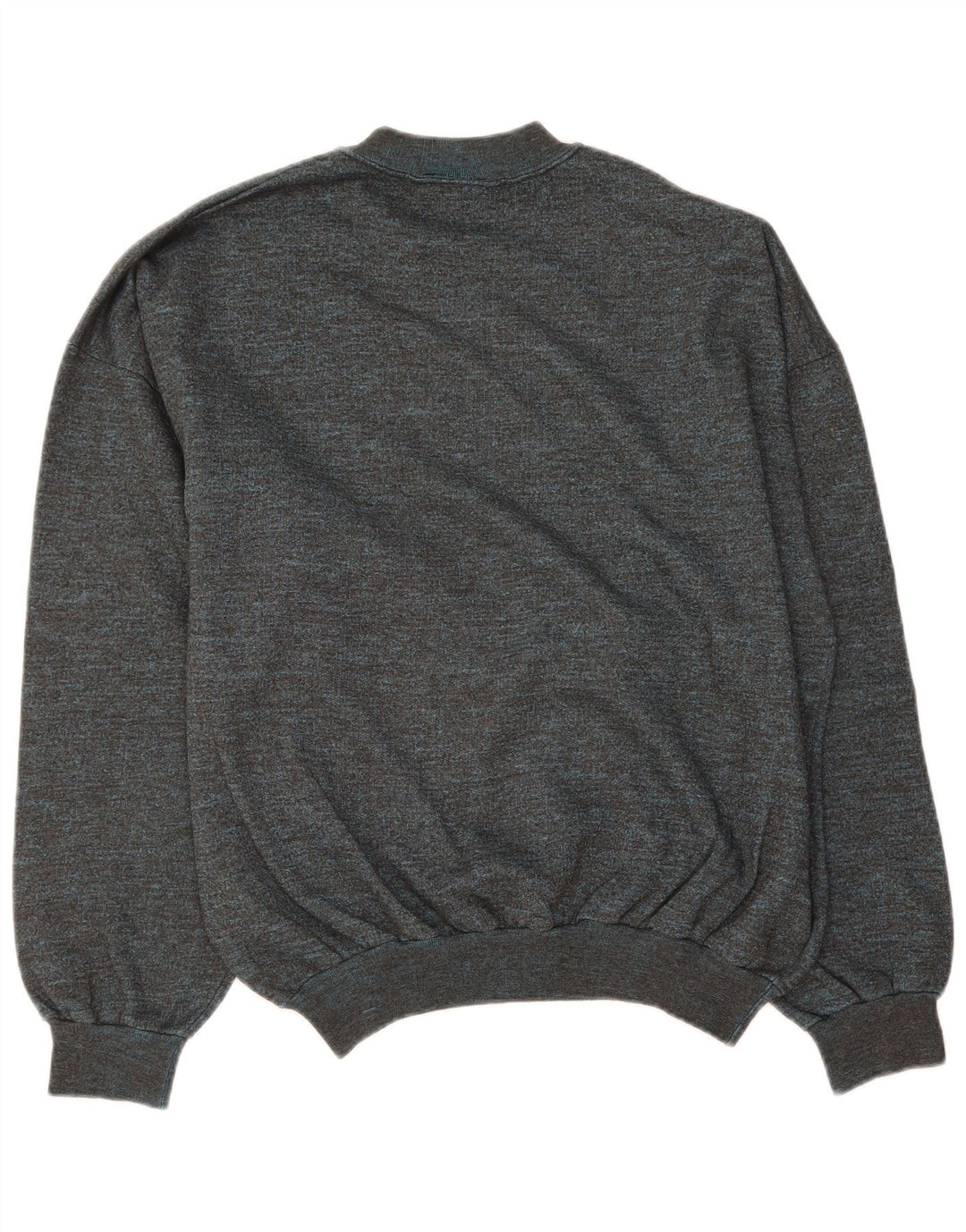 Suéter masculino VINTAGE XL azul manchado