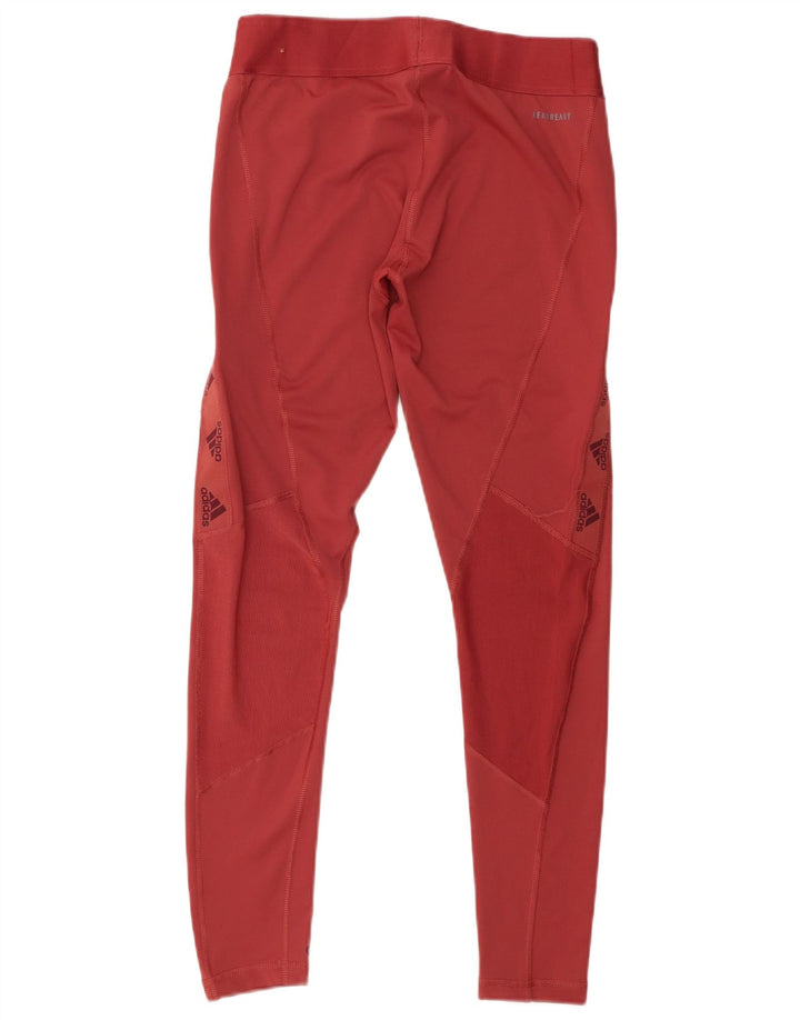 Leggings Adidas Aeroready Graphic Femininas UK 12/14 Médio Vermelho